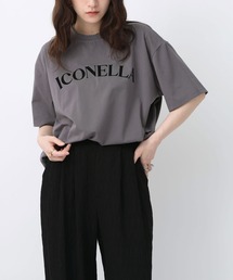 【NOAHL】フロッキーロゴ汗染み防止Tシャツ