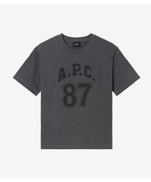 A.P.C.（アーペーセー）の「T-SHIRT BOB  JPS（Tシャツ/カットソー・メンズ・グレー系その他/ブラック系その他・XS/S/M/L/XL）」の2枚目の写真