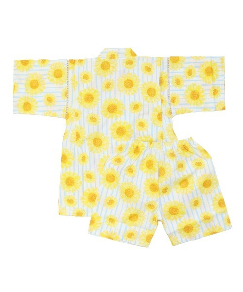 box408(ボックスヨンマルハチ)の「甚平 キッズ 女の子 上下セット 日本製生地 綿100% 子供(浴衣・キッズ・L/F/C/A/K/E/B/H/G/J/I/D・120cm/110cm/100cm/130cm)」の21枚目の写真