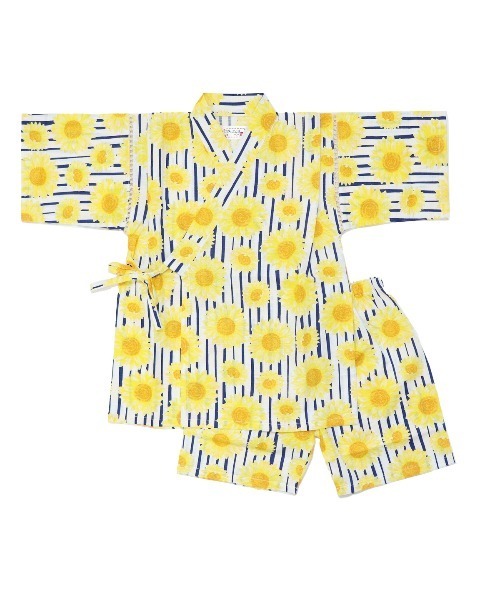 box408(ボックスヨンマルハチ)の「甚平 キッズ 女の子 上下セット 日本製生地 綿100% 子供(浴衣・キッズ・L/F/C/A/K/E/B/H/G/J/I/D・120cm/110cm/100cm/130cm)」の22枚目の写真