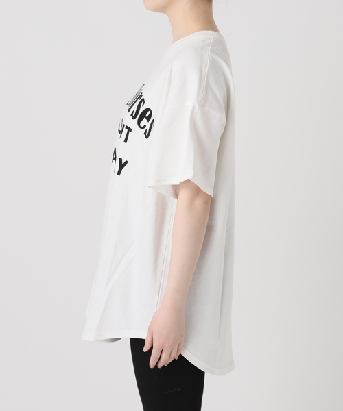 JOURNAL STANDARD(ジャーナルスタンダード)の「《追加3》ラウンドヘムピグメントT(Tシャツ/カットソー・レディース・サックスブルー/チョコ/ホワイト系その他/ベージュ・FREE)」の21枚目の写真