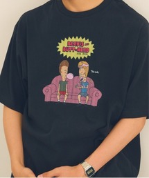 【DISCUS】DISCUS ATHLETIC×BEAVIS AND BUTT-HEAD Tシャツ 6287-9682 MNY / ビーバス・アンド・バットヘッド