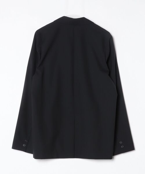 ATON（エイトン）の「【ATON/エイトン】WOOL TORPICAL TAILORED JACKET（テーラードジャケット・メンズ・ブラック/グレー・4/6）」の4枚目の写真