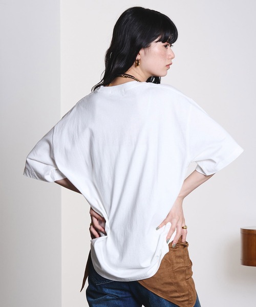 ROSE BUD(ローズバッド)の「TOY STORY / WOODY / PHOTO S/S TEE(Tシャツ/カットソー・レディース・チャコール/ホワイト・ONE SIZE)」の4枚目の写真