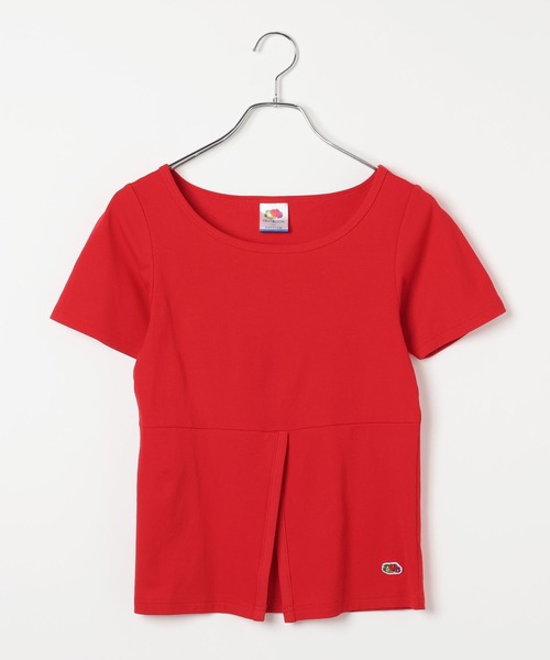 FRUIT OF THE LOOM(フルーツオブザルーム)の「【FRUIT OF THE LOOM / BAYFLOW】2PレイヤードT(WOMEN)(Tシャツ/カットソー・レディース・ブルー/ピンク/レッド・FREE)」の17枚目の写真