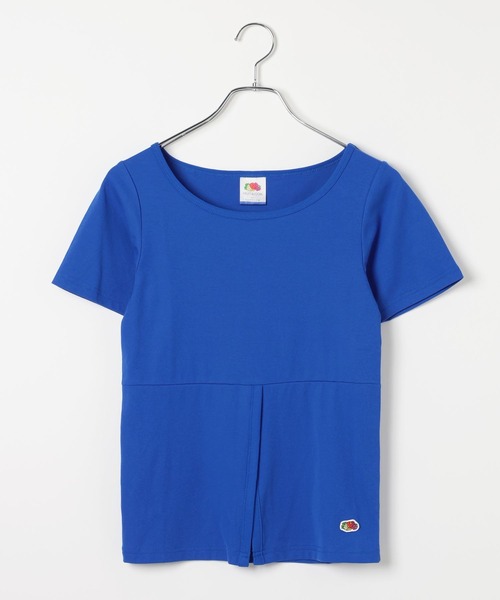 FRUIT OF THE LOOM(フルーツオブザルーム)の「【FRUIT OF THE LOOM / BAYFLOW】2PレイヤードT(WOMEN)(Tシャツ/カットソー・レディース・ブルー/ピンク/レッド・FREE)」の18枚目の写真