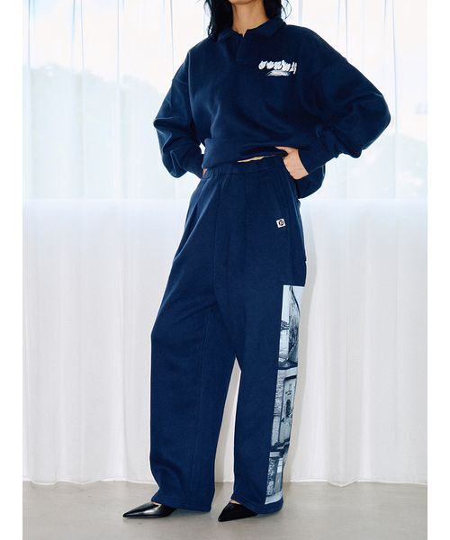 null.(ヌル)の「【セットアップ対応】フォトスウェットパンツ(スウェットパンツ・レディース・オートミール/ネイビー/ベージュ・M/S)」の15枚目の写真