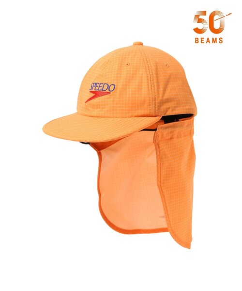 Speedo(スピード)の「【別注】Speedo / Logo Cap 26SS(ハット・メンズ・オレンジ/ブラック・ONE SIZE)」の2枚目の写真