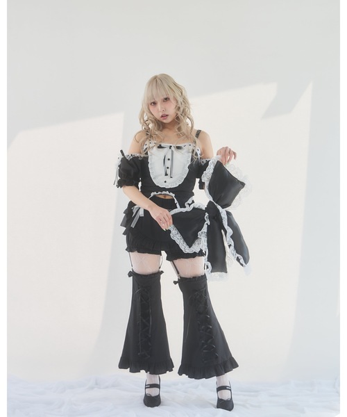 lilLilly(リルリリー)の「バイカラーリボンブラウス(シャツ/ブラウス・レディース・ピンク/ブルー/ブラック/ホワイト・FREE)」の13枚目の写真