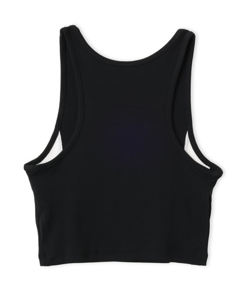 NIKE（ナイキ）の「NIKE AS W NK STREET GX CROP TANK / ナイキ ウィメンズ ストリート GX クロップ タンク 【SP】（タンクトップ・レディース・グリーン/ブラック・S/M/L）」の10枚目の写真