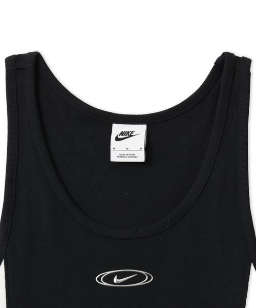 NIKE（ナイキ）の「NIKE AS W NK STREET GX CROP TANK / ナイキ ウィメンズ ストリート GX クロップ タンク 【SP】（タンクトップ・レディース・グリーン/ブラック・S/M/L）」の8枚目の写真