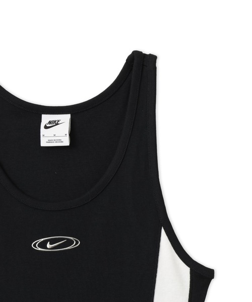 NIKE（ナイキ）の「NIKE AS W NK STREET GX CROP TANK / ナイキ ウィメンズ ストリート GX クロップ タンク 【SP】（タンクトップ・レディース・グリーン/ブラック・S/M/L）」の11枚目の写真