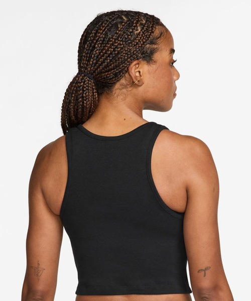 NIKE（ナイキ）の「NIKE AS W NK STREET GX CROP TANK / ナイキ ウィメンズ ストリート GX クロップ タンク 【SP】（タンクトップ・レディース・グリーン/ブラック・S/M/L）」の13枚目の写真