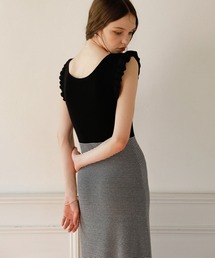 MIELI INVARIANT | Shell Frill Marin Dress(ワンピース)