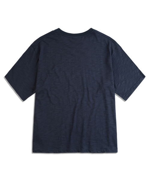 MUDSALT(マッドソルト)の「クロップソルトスラブ半袖Tシャツネイビー(Tシャツ/カットソー・レディース・その他・1/2/3)」の2枚目の写真