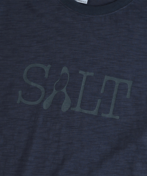 MUDSALT(マッドソルト)の「クロップソルトスラブ半袖Tシャツネイビー(Tシャツ/カットソー・レディース・その他・1/2/3)」の3枚目の写真