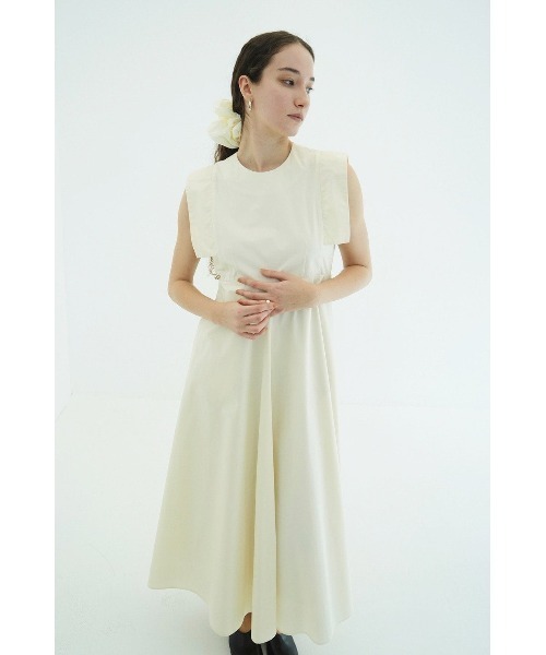 CLANE(クラネ)の「SQUARE SLEEVE ONEPIECE 10112-5133(ワンピース・レディース・ブラック/オフホワイト・1)」の15枚目の写真