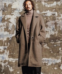 Jih Nunc（ジーヌンク）の「mj11701- ウール混タイロッケンロングコート(JIH-R1193)（その他アウター）」