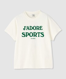 【SPORTY&RICH(スポーティーアンドリッチ)】JADORE BABY TEE
