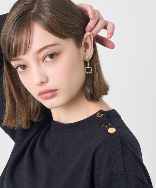 ANAYI(アナイ)の「ビットモチーフイヤリング(イヤリング・レディース・ゴールド系その他・FREE)」の16枚目の写真