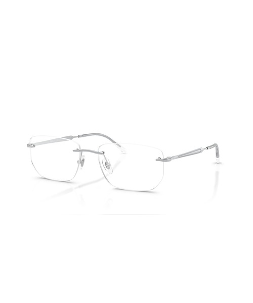 Ray-Ban(レイバン)の「Ray-Ban レイバンメガネフレーム 0RX3768V 2501/スクエア/リムレス(メガネ・メンズ・シルバー・ONE SIZE)」の1枚目の写真