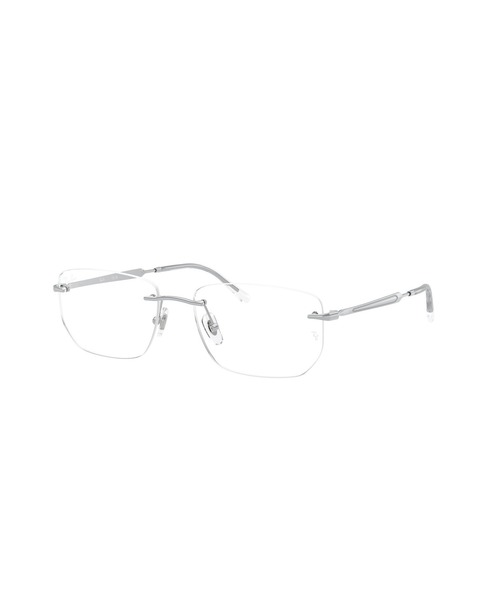 Ray-Ban(レイバン)の「Ray-Ban レイバンメガネフレーム 0RX3768V 2501/スクエア/リムレス(メガネ・メンズ・シルバー・ONE SIZE)」の5枚目の写真