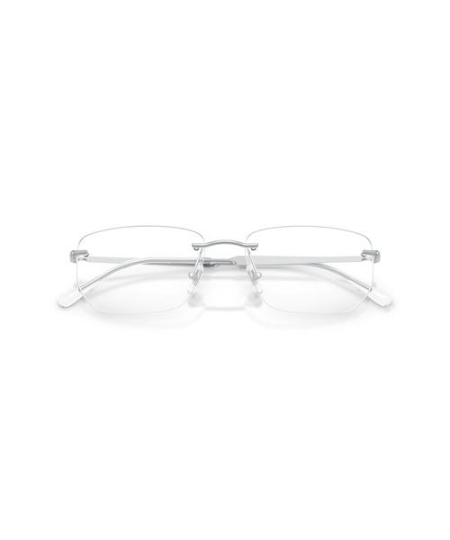 Ray-Ban(レイバン)の「Ray-Ban レイバンメガネフレーム 0RX3768V 2501/スクエア/リムレス(メガネ・メンズ・シルバー・ONE SIZE)」の2枚目の写真