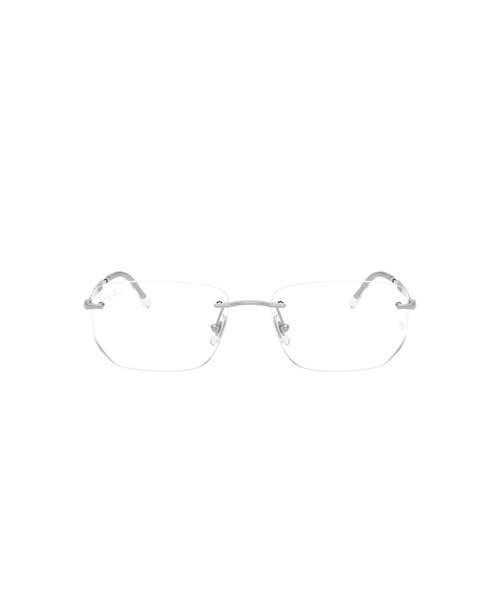Ray-Ban(レイバン)の「Ray-Ban レイバンメガネフレーム 0RX3768V 2501/スクエア/リムレス(メガネ・メンズ・シルバー・ONE SIZE)」の6枚目の写真