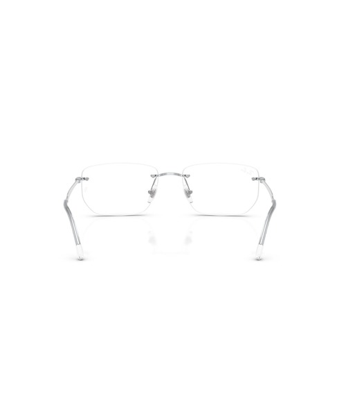 Ray-Ban(レイバン)の「Ray-Ban レイバンメガネフレーム 0RX3768V 2501/スクエア/リムレス(メガネ・メンズ・シルバー・ONE SIZE)」の9枚目の写真