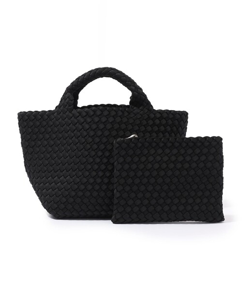NAGHEDI(ナゲディ)の「NAGHEDI St. Barths Small Tote(トートバッグ・レディース・カーキ/ダークブラウン/ライトベージュ/ブラック・FREE)」の2枚目の写真
