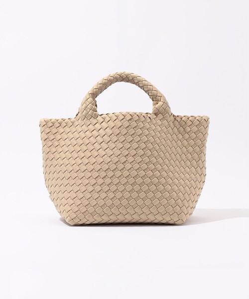NAGHEDI(ナゲディ)の「NAGHEDI St. Barths Small Tote(トートバッグ・レディース・カーキ/ダークブラウン/ライトベージュ/ブラック・FREE)」の6枚目の写真