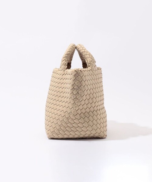 NAGHEDI(ナゲディ)の「NAGHEDI St. Barths Small Tote(トートバッグ・レディース・カーキ/ダークブラウン/ライトベージュ/ブラック・FREE)」の7枚目の写真