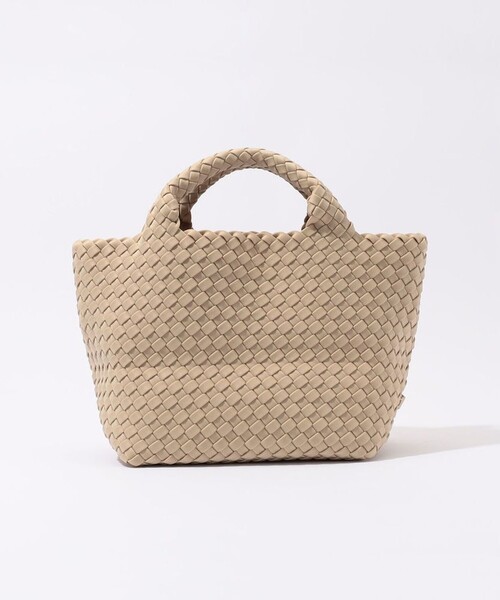 NAGHEDI(ナゲディ)の「NAGHEDI St. Barths Small Tote(トートバッグ・レディース・カーキ/ダークブラウン/ライトベージュ/ブラック・FREE)」の8枚目の写真