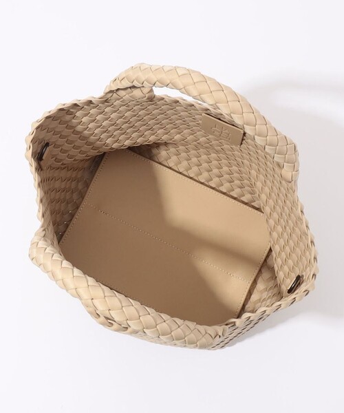 NAGHEDI(ナゲディ)の「NAGHEDI St. Barths Small Tote(トートバッグ・レディース・カーキ/ダークブラウン/ライトベージュ/ブラック・FREE)」の13枚目の写真