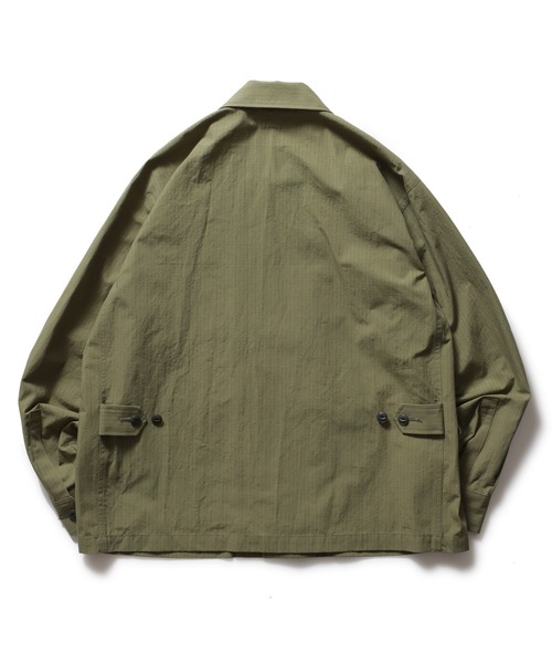 ROTAR(ローター)の「Fade Rip Stop Shirt Jacket(ミリタリージャケット・メンズ・ブラック/カーキ・X-LARGE/LARGE/MEDIUM)」の11枚目の写真