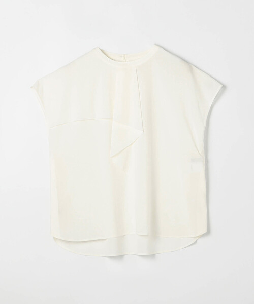 COMME CA（コムサ）の「〔 TALLサイズ 〕 デューエイト(TM)ボイル 機能性ブラウス（シャツ/ブラウス・レディース・オフホワイト・15号）」の15枚目の写真