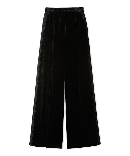 SNIDEL(スナイデル)の「【セットアップ対応】レースディティールベロアパンツ(その他パンツ・レディース・ブラック/ブラウン/ライトブルー・0/1)」の15枚目の写真