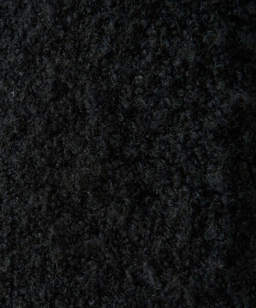 qualite(カリテ)の「ループヤーンニットブルゾン(ブルゾン・レディース・ブラック/ダークブラウン・フリー)」の11枚目の写真