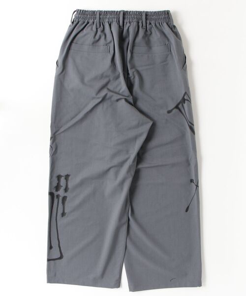 Y-3(ワイスリー)の「Y-3 CHITO GRAPHIC WIDE WOOL PANTS(その他パンツ・メンズ・グレー・X-SMALL/SMALL/MEDIUM/LARGE)」の6枚目の写真
