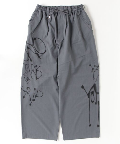 Y-3(ワイスリー)の「Y-3 CHITO GRAPHIC WIDE WOOL PANTS(その他パンツ・メンズ・グレー・X-SMALL/SMALL/MEDIUM/LARGE)」の5枚目の写真