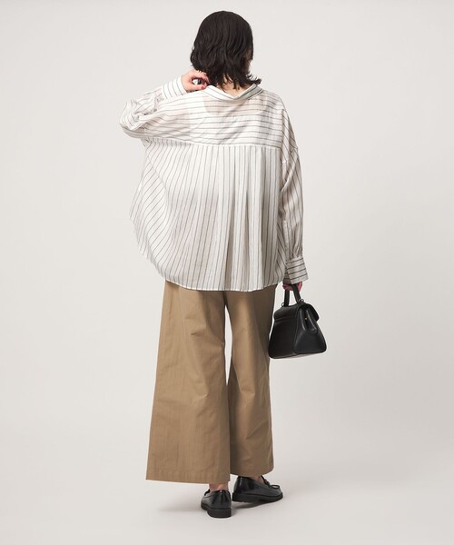 green label relaxing(グリーンレーベルリラクシング)の「【結論シリーズ】ミルフィーユタックシャツ(シャツ/ブラウス・レディース・その他2/その他1/その他7・FREE/SHORT)」の5枚目の写真