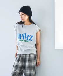 JEANASIS | レトロカラーロゴプリントNS/1051158(Tシャツ/カットソー)