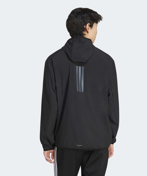 adidas(アディダス)の「トレーニング ウーブン ジャケット / アディダス adidas(その他アウター・メンズ・ブラック・MEDIUM/LARGE/XX-LARGE/SMALL/X-LARGE)」の2枚目の写真