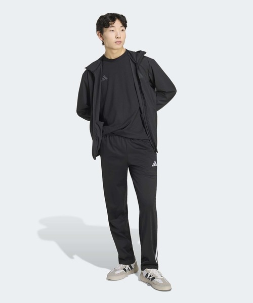 adidas(アディダス)の「トレーニング ウーブン ジャケット / アディダス adidas(その他アウター・メンズ・ブラック・MEDIUM/LARGE/XX-LARGE/SMALL/X-LARGE)」の5枚目の写真