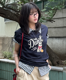 UNISEX CHECKED PAJAMA SHIRT_UDSH6B133_NAVY CHECK