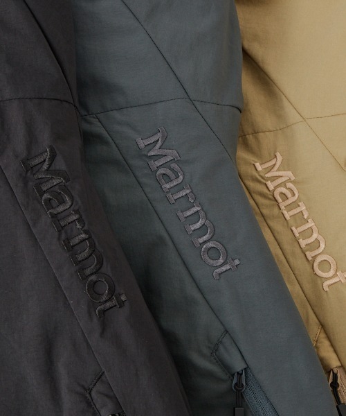 MARMOT（マーモット）の「【WEB先行予約】[Marmot/マーモット] 別注 プリマロフト 中綿入りフードジャケット（その他アウター・レディース・チャコール/ブラック/ベージュ・S/M/L/XL）」の4枚目の写真