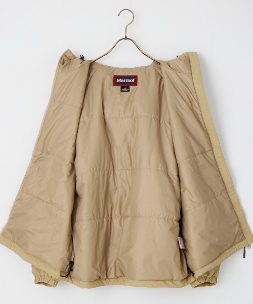 MARMOT（マーモット）の「【WEB先行予約】[Marmot/マーモット] 別注 プリマロフト 中綿入りフードジャケット（その他アウター・レディース・チャコール/ブラック/ベージュ・S/M/L/XL）」の12枚目の写真
