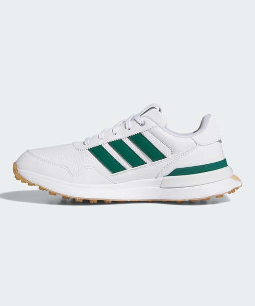 adidas（アディダス）の「S2G 26 レザー スパイクレス ゴルフ / S2G 26 LEATHER SPIKELESS GOLF【adidas Golf/アディダスゴルフ】（スニーカー・レディース・ホワイト×グリーン・22.5cm/23.5cm/24.5cm/25.5cm/23.0cm/24.0cm/25.0cm/26.0cm/22.0cm）」の6枚目の写真