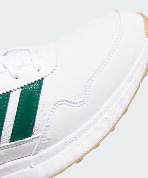 adidas（アディダス）の「S2G 26 レザー スパイクレス ゴルフ / S2G 26 LEATHER SPIKELESS GOLF【adidas Golf/アディダスゴルフ】（スニーカー・レディース・ホワイト×グリーン・22.5cm/23.5cm/24.5cm/25.5cm/23.0cm/24.0cm/25.0cm/26.0cm/22.0cm）」の10枚目の写真
