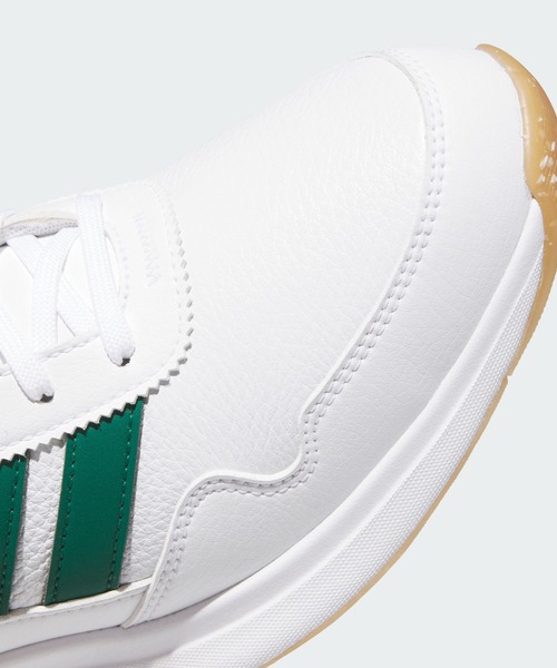 adidas（アディダス）の「S2G 26 レザー スパイクレス ゴルフ / S2G 26 LEATHER SPIKELESS GOLF【adidas Golf/アディダスゴルフ】（スニーカー・レディース・ホワイト×グリーン・22.5cm/23.5cm/24.5cm/25.5cm/23.0cm/24.0cm/25.0cm/26.0cm/22.0cm）」の11枚目の写真